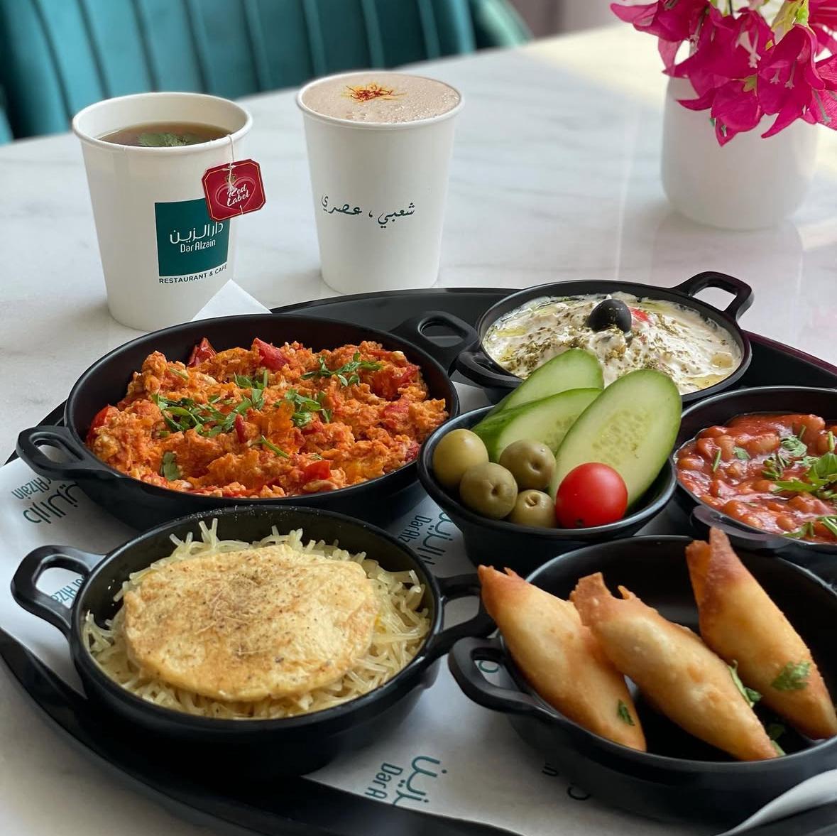 Dar Al Zain Signature Breakfast - صنية ريوق دار الزين الخاص