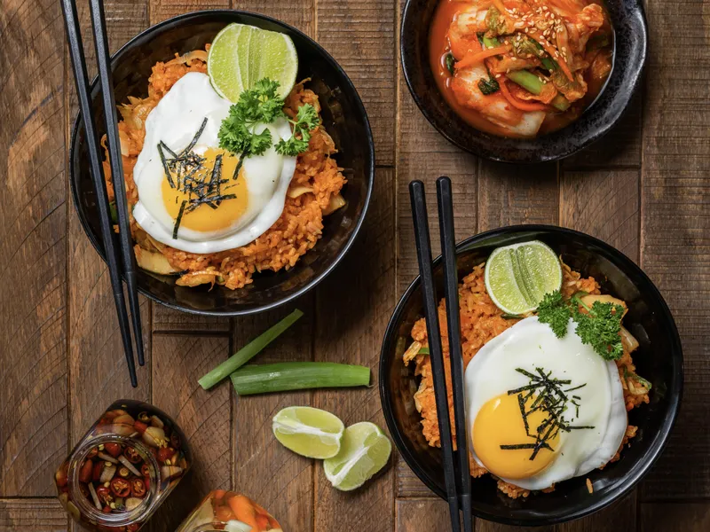 Kimchi Egg Fried Rice