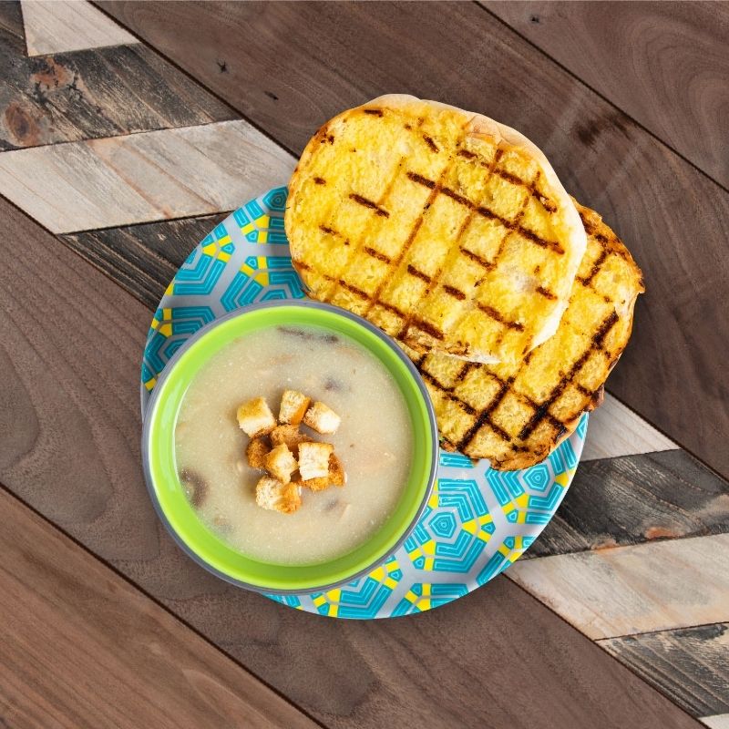PERi-PERi Soup & a Garlic Roll