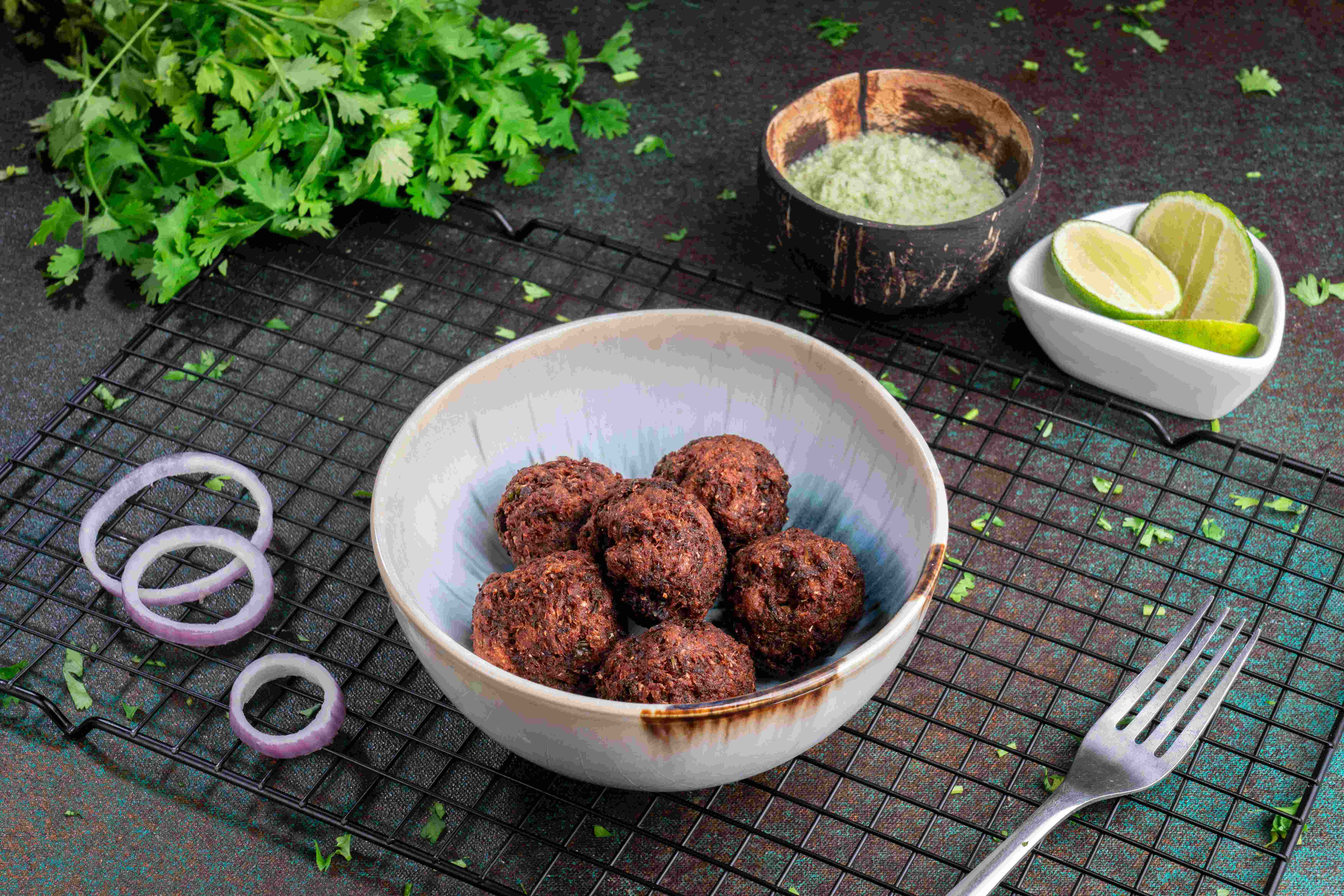 Fried Kabab Lamb - Full