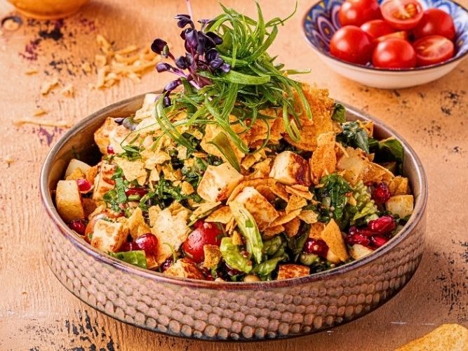Halloumi Salad