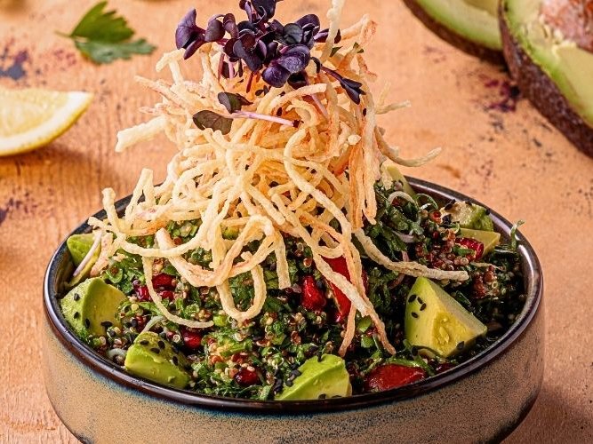 Crab Avocado Salad - سلطة الأڤوكادو مع السلطعون