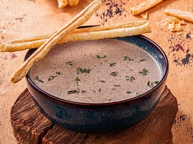 Mushroom Soup - شوربة قطر