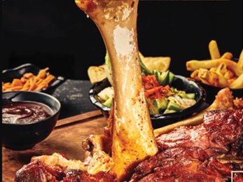 Smoked Lamb - خروف مدخن محشو ورق عنب