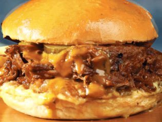Brisket Beef Burger - برجر لحم بريسكيت