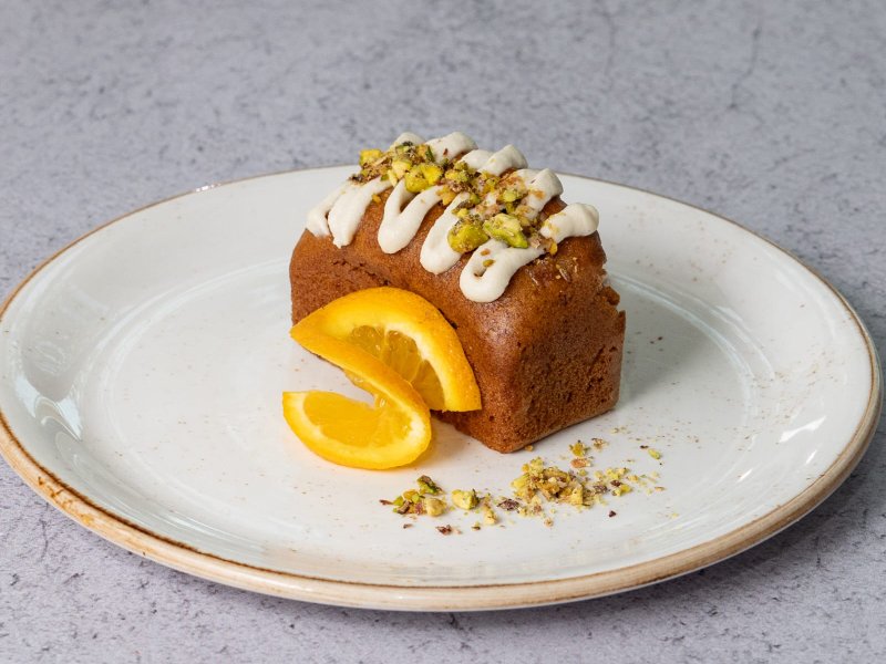 Orange Tahini Cake