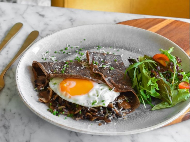 Galette aux Champignon