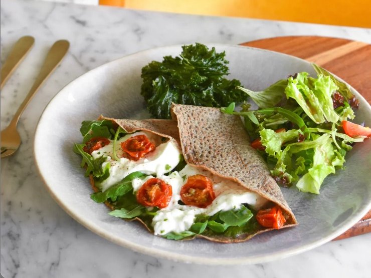 Galette à la Burrata