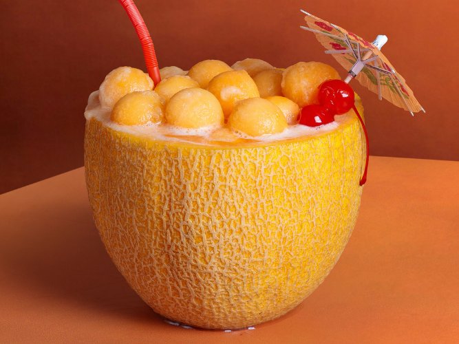 Tropical Sweet Melon Bowl