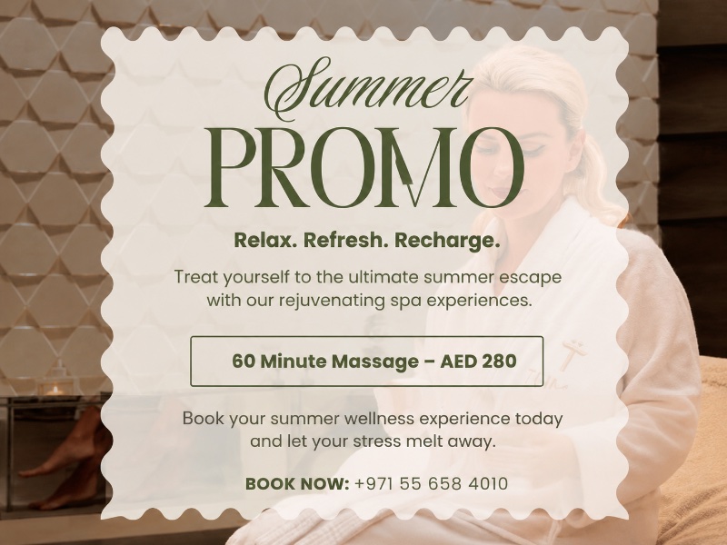 60 Minute Massage - AED 280