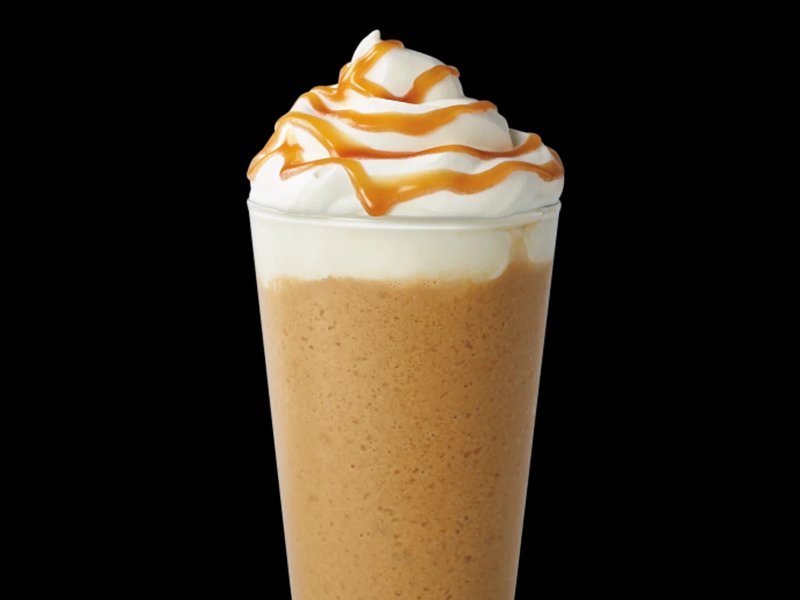 COFFEE CARAMEL FRAPES