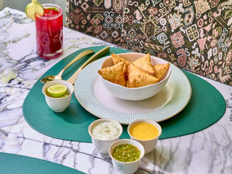 Fried Potato Samosa - Full