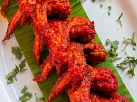 Fried Pili Pili Chicken Wings
