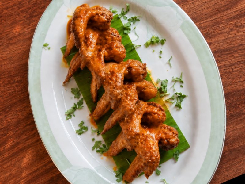 Fried Poussin Chicken Wings