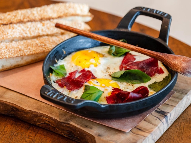 Chestnut Egg & Bresaola